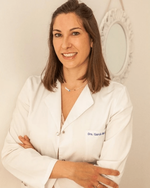 Dra. Patricia García Martín, dermatóloga en la clínica GM Derma de Madrid