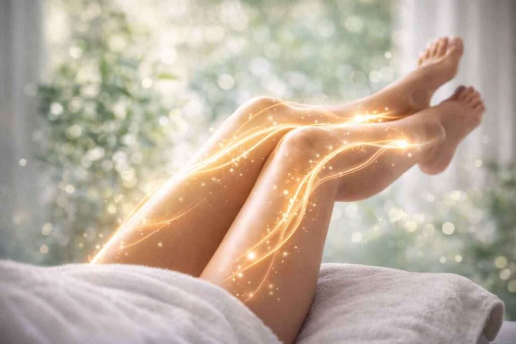 Mejora de la circulación en las piernas tras tratamiento de presoterapia en Madrid